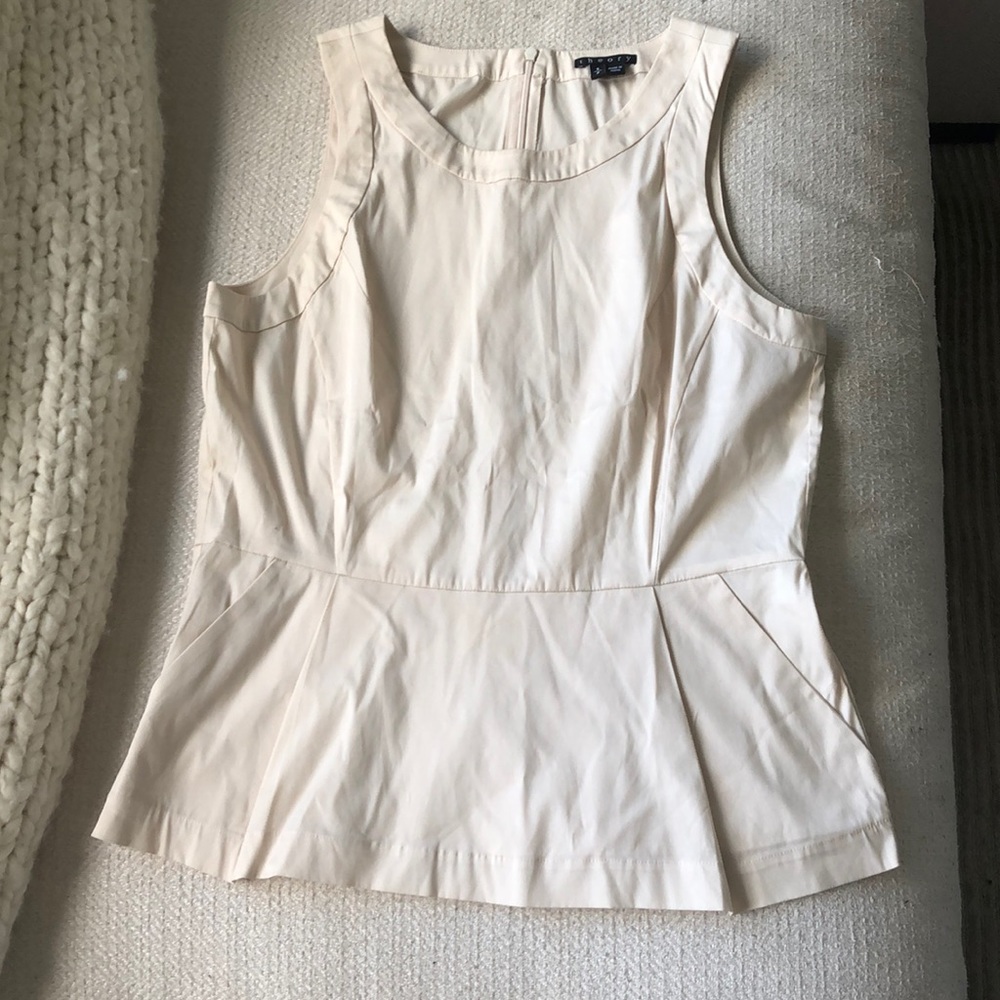 Cream theory fitted tank